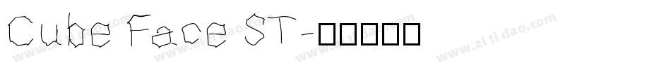 Cube Face ST字体转换